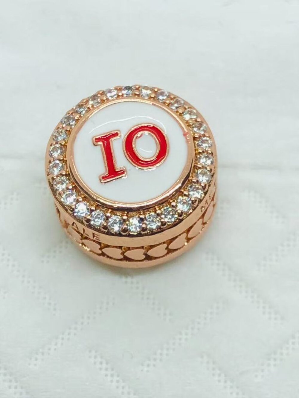 ✨ ✨Pandora Ohio State University Exclusive Rose Gold Charm